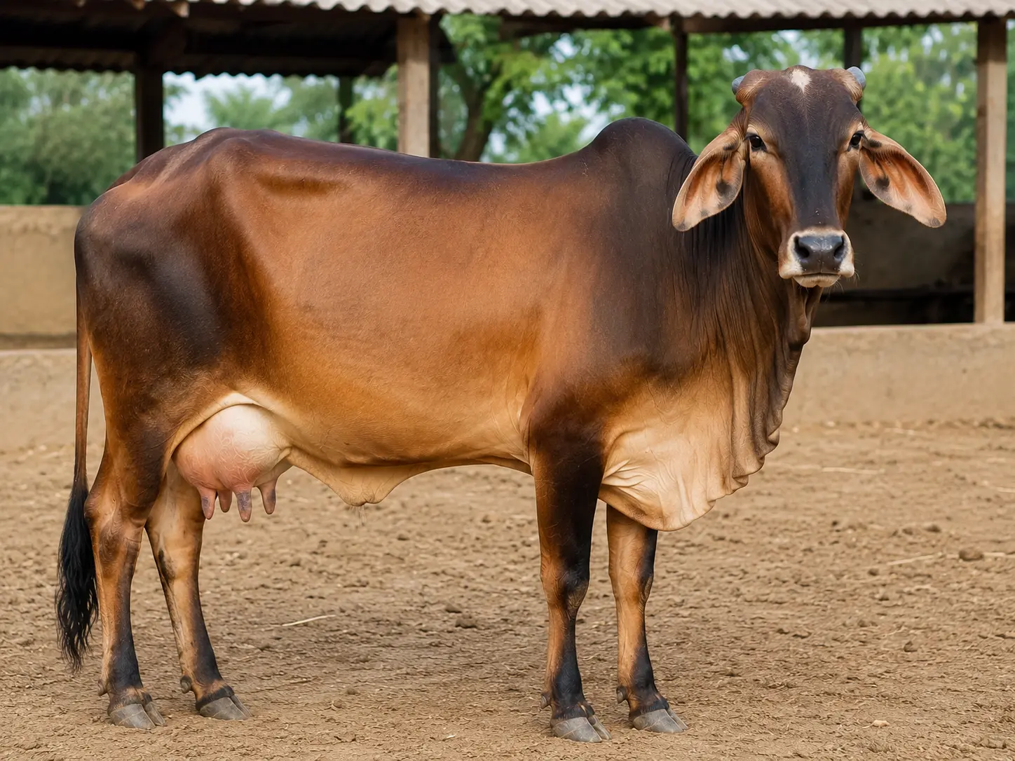 Cow closeup